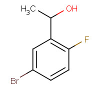 552331-15-4 1-(5-Bromo-2-fluorophenyl)ethanol chemical structure
