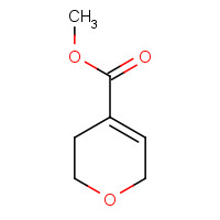 105772-14-3 2H-Pyran-4-carboxylicacid,3,6-dihydro-,methylester(9CI) chemical structure
