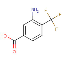 125483-00-3 3-AMINO-4-(TRIFLUOROMETHYL)BENZOIC ACID chemical structure