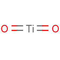 13463-67-7 Titanium dioxide chemical structure