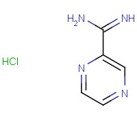 138588-41-7 PYRAZINE-2-CARBOXAMIDINE HYDROCHLORIDE chemical structure