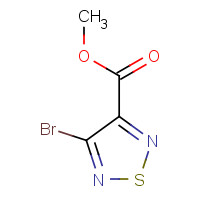 152300-56-6 Methyl 4-bromo-1,2,5-thiadiazole-3-carboxylate chemical structure