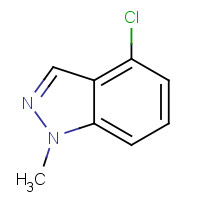 162502-53-6 4-Chloro-1-methyl-1H-indazole chemical structure