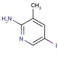166266-19-9 5-Iodo-3-methyl-2-pyridinamine chemical structure