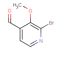 191418-78-7 2-BROMO-3-METHOXYPYRIDINE-4-CARBOXALDEHYDE chemical structure