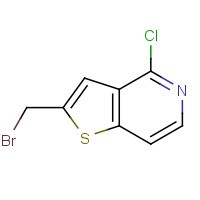 209286-63-5 2-(BROMOMETHYL)-4-CHLOROTHIENO[3,2-C]PYRIDINE chemical structure