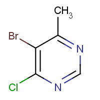 3438-55-9 5-BROMO-4-CHLORO-6-METHYLPYRIMIDINE chemical structure