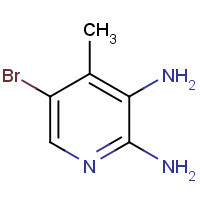 41230-93-7 5-BROMO-4-METHYL-PYRIDINE-2,3-DIAMINE chemical structure