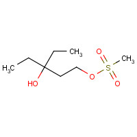 428871-08-3 3-ETHYL-3-HYDROXYPENTYL METHANESULFONATE chemical structure