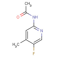 475060-21-0 2-ACETAMIDO-5-FLUORO-4-PICOLINE chemical structure