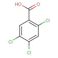 50-82-8 2,4,5-Trichlorobenzoic acid chemical structure