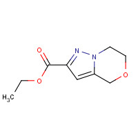 623565-57-1 4H-Pyrazolo[5,1-c][1,4]oxazine-2-carboxylic acid,6,7-dihydro-,ethyl ester chemical structure