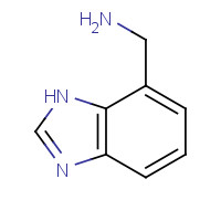64574-24-9 (1H-benzo[d]imidazol-7-yl)methanamine chemical structure
