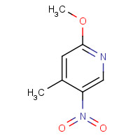 6635-90-1 2-METHOXY-5-NITRO-4-PICOLINE chemical structure