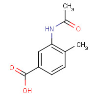 6946-14-1 3-Acetamido-4-methylbenzoic acid chemical structure
