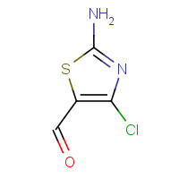 76874-79-8 2-AMINO-4-CHLORO-5-THIAZOLECARBALDEHYDE chemical structure