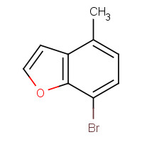 799766-13-5 Benzofuran,7-bromo-4-methyl-(9CI) chemical structure
