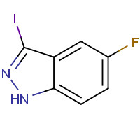 858629-06-8 5-Fluoro-3-iodo-1H-indazole chemical structure