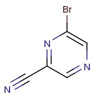 859064-02-1 2-BROMO-6-CYANOPYRAZINE chemical structure