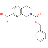 877861-35-3 2-((benzyloxy)carbonyl)-1,2,3,4-tetrahydroisoquinoline-7-carboxylic acid chemical structure