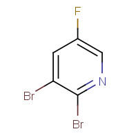 878207-82-0 2,3-Dibromo-5-fluoropyridine chemical structure