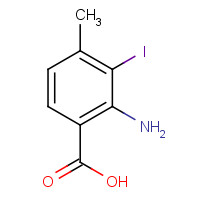 882679-23-4 2-amino-3-iodo-4-methylbenzoic acid chemical structure
