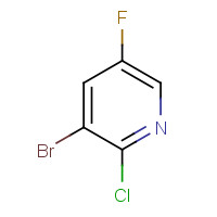 884494-36-4 3-BROMO-2-CHLORO-5-FLUOROPYRIDINE chemical structure