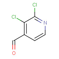 884495-41-4 2,3-Dichloropyridine-4-carboxaldehyde chemical structure