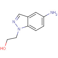 885270-96-2 2-(5-Amino-1H-indazol-1-yl)ethanol chemical structure