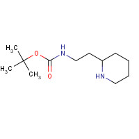 885954-19-8 2-(Boc-2-aminoethyl)piperidine chemical structure