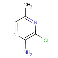 89182-14-9 2-amino-3-chloro-5-methyl-pyrazine chemical structure