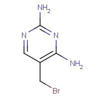 89446-58-2 2,4-Diamino-5-(bromomethyl)pyrimidine chemical structure