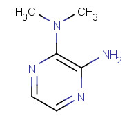 89488-74-4 2-AMINO-3-(DIMETHYLAMINO)PYRAZINE chemical structure