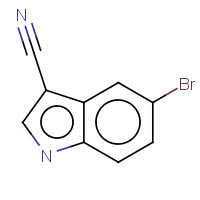 90271-86-6 5-Bromo-3-cyanoindole chemical structure