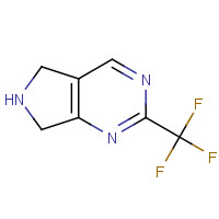 905274-04-6 2-(trifluoromethyl)-6,7-dihydro-5H-pyrrolo[3,4-d]pyrimidine chemical structure