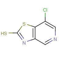 908355-84-0 7-chlorothiazolo[4,5-c]pyridine-2-thiol chemical structure