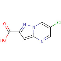 914206-75-0 6-CHLOROPYRAZOLO[1,5-A]PYRIMIDINE-2-CARBOXYLIC ACID chemical structure