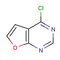 918340-51-9 4-chlorofuro[2,3-d]pyrimidine chemical structure
