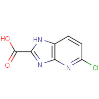 933750-74-4 5-chloro-1H-imidazo[4,5-b]pyridine-2-carboxylic acid chemical structure