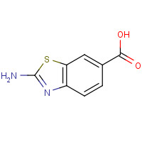 93-85-6 2-Aminobenzothiazole-6-carboxylic acid chemical structure