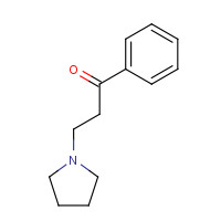 94-39-3 1-PHENYL-3-(PYRROLIDIN-1-YL)PROPAN-1-ONE chemical structure