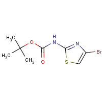 944804-88-0 Carbamic  acid, N-(4-bromo-2-thiazolyl)-, 1,1-dimethylethyl  ester chemical structure