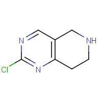 944901-59-1 2-chloro-5,6,7,8-tetrahydropyrido[4,3-d]pyrimidine chemical structure