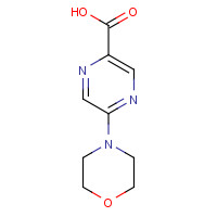 946598-39-6 5-(4-MORPHOLINYL)-2-PYRAZINECARBOXYLIC ACID chemical structure