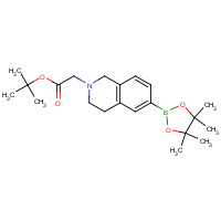 949922-33-2 tert-butyl 2-(6-(4,4,5,5-tetramethyl-1,3,2-dioxaborolan-2-yl)-3,4-dihydroisoquinolin-2(1H)-yl)acetate chemical structure