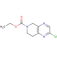 949922-49-0 ethyl 2-chloro-7,8-dihydropyrido[3,4-b]pyrazine-6(5H)-carboxylate chemical structure