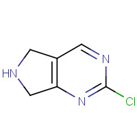 954232-71-4 2-Chloro-6,7-dihydro-5H-pyrrolo[3,4-d]pyrimidine chemical structure