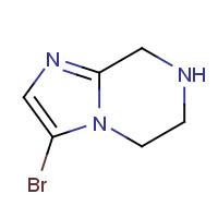 954239-19-1 3-BROMO-5,6,7,8-TETRAHYDROIMIDAZO[1,2-A]PYRAZINEHYDROCHLORIDE chemical structure