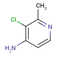 97944-40-6 4-Amino-3-chloro-2-methylpyridine chemical structure