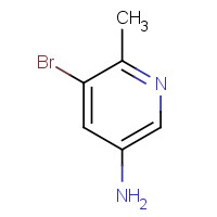 186593-43-1 5-AMINO-3-BROMO-2-METHYLPYRIDINE chemical structure